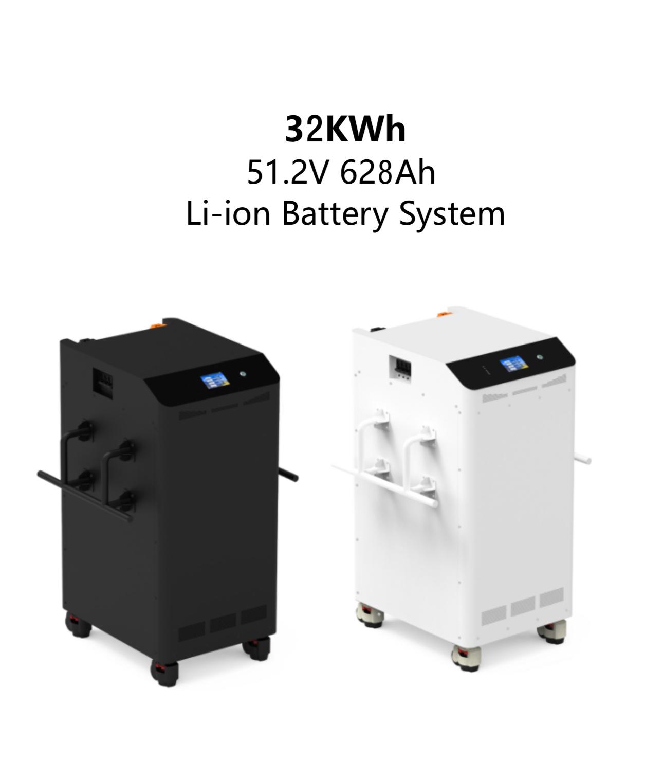 Rimdin Laag Voltage Batterij Black. 32-96 kWh