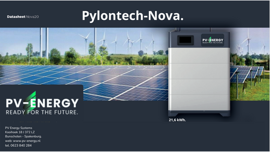PV Energy High Voltage Performance Series tot 49 kWh!